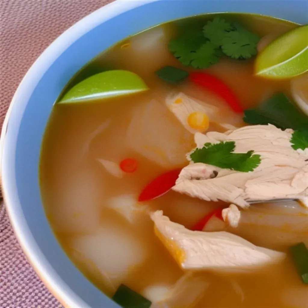 Jak zrobić tajską zupę z kurczakiem
